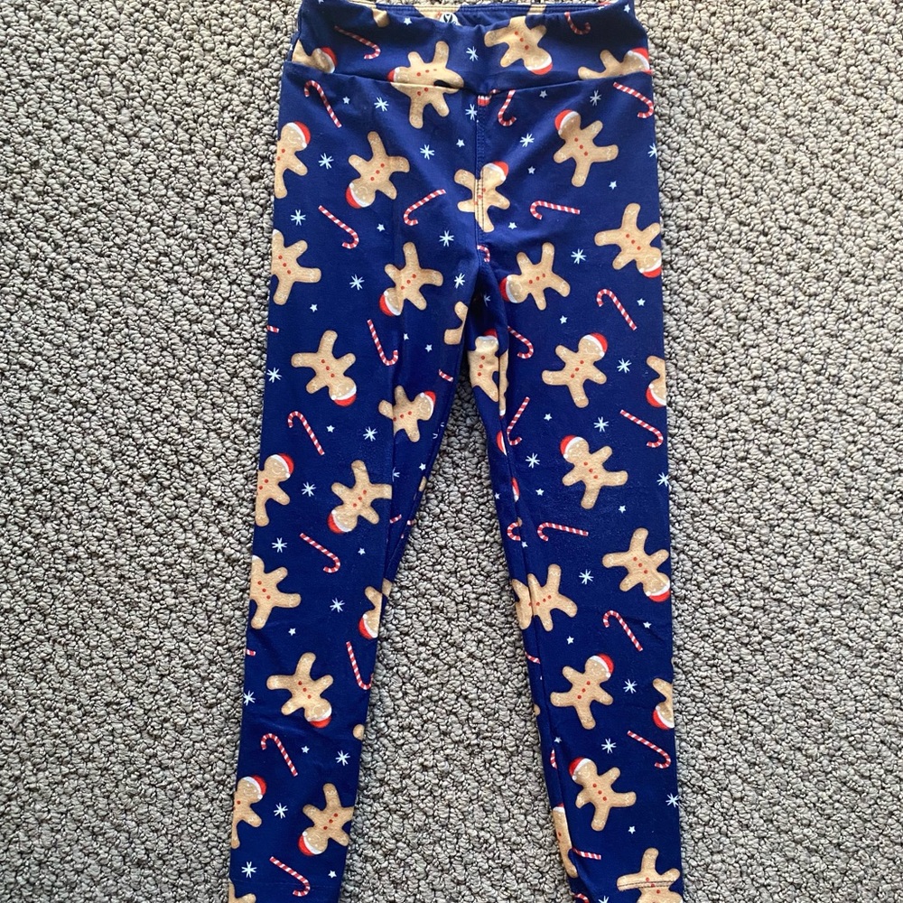 Charlies Project gingerbread Christmas leggings